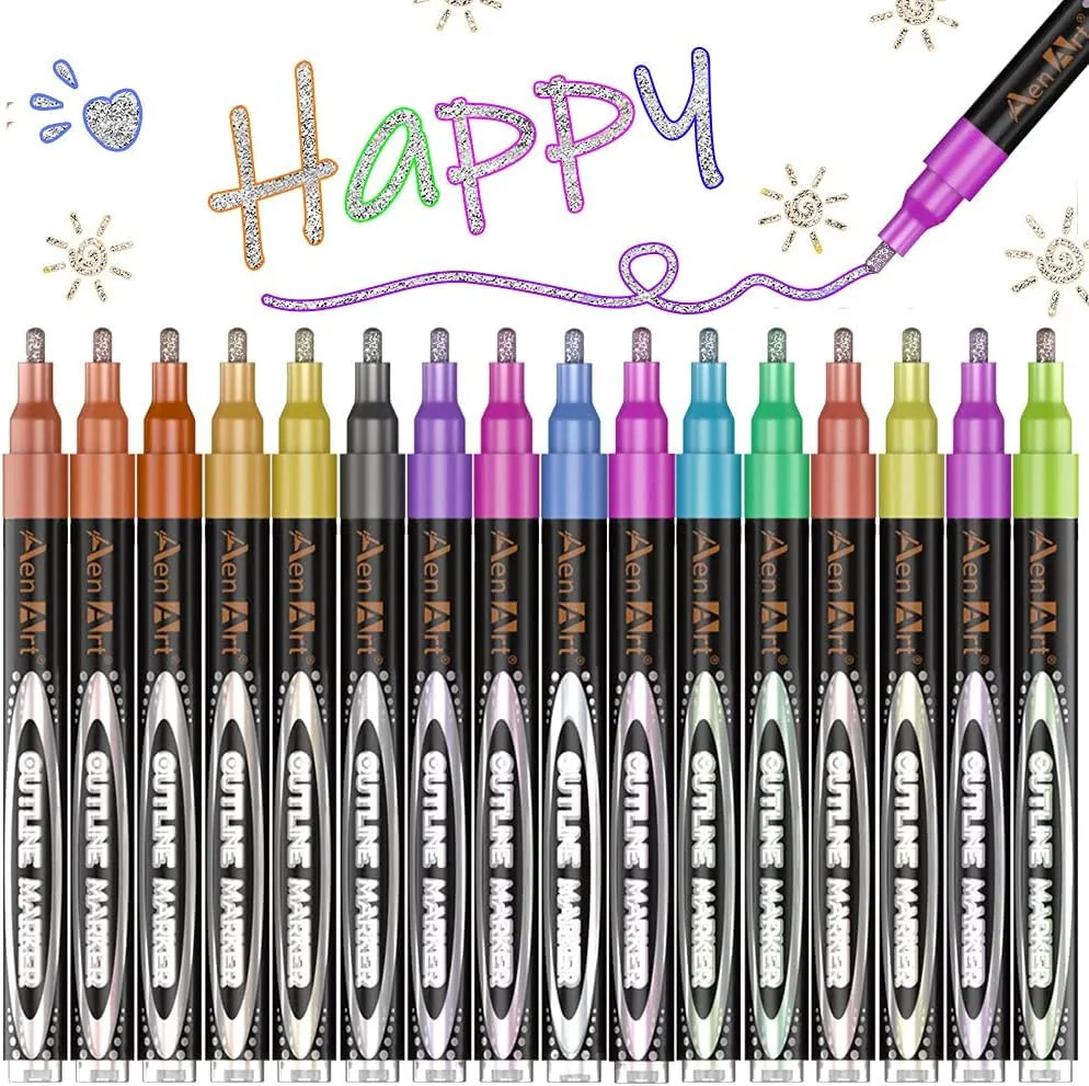 Aen Art 16 Outline Markers