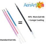 24 Glitter Gel Pens, photo 4