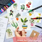 36 Dual Brush Markers, photo 3