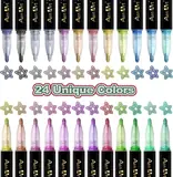 24 Outline Glitter Markers, photo 1