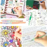 100 Glitter Gel Pens with Case, photo 6